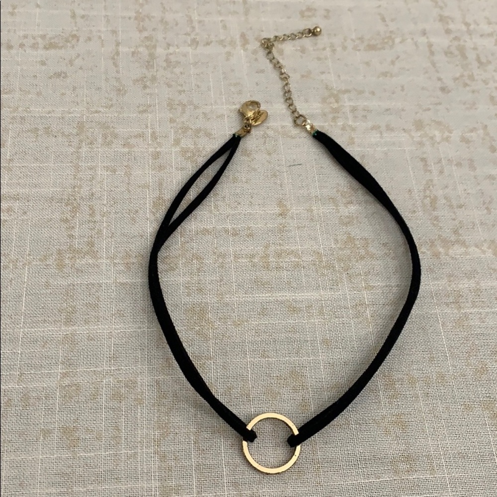 Black and Gold Choker
